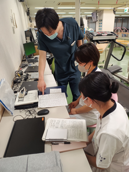 理学療法学専攻3年生臨床実習_R080309